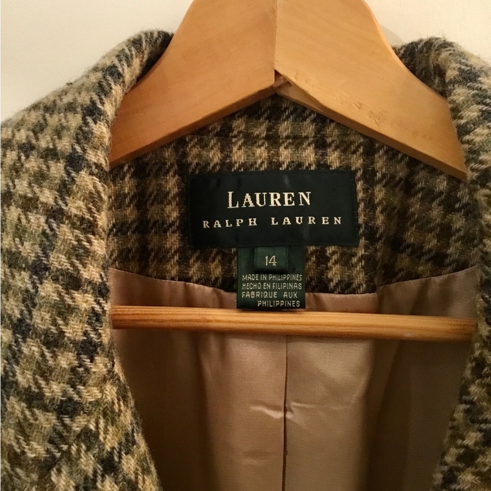 Ralph Lauren Women's Houndstooth Blazer - Picture 3 of 8
